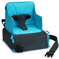 Los mejores  - Munchkin Asiento infantil elevador portátil- azul-gris